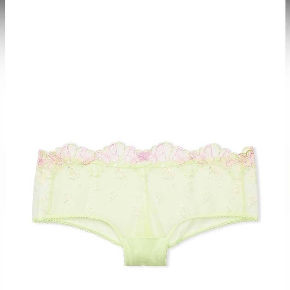 PINK VICTORIA’S SECRET WINK CHEEKY PANTY SIZE L